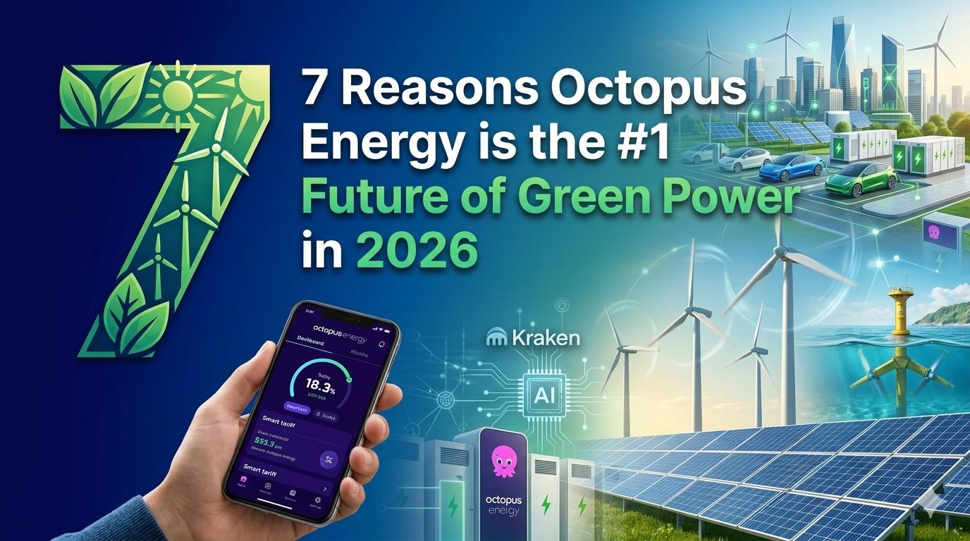 Reasons Why Octopus Energy Leads the Future of Green Power in 2026 - Infographic