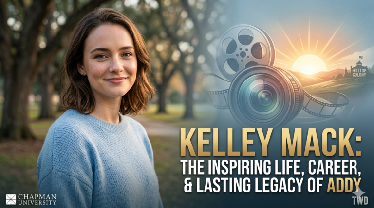 Kelley Mack biography featured image: The Walking Dead actress who played Addy.