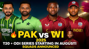 Pakistan vs WI 2025 