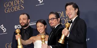 Golden Globe winners celebrating excellence in film and television