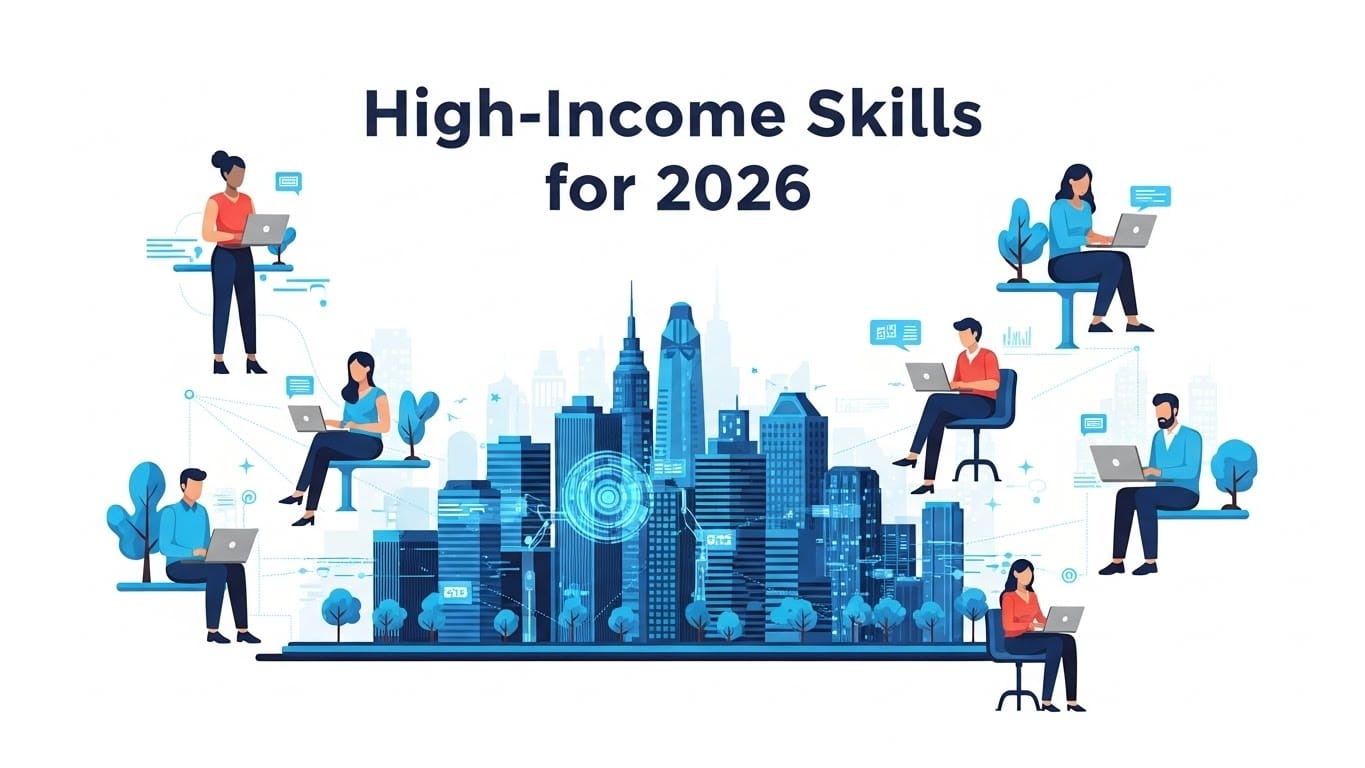 high income skills for beginners learning online to build scalable digital income