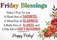 Friday blessings quotes with peaceful morning inspiration and gratitude message