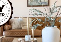 “DIY Eco-Friendly Home Hacks for Budget Living feature image showing sustainable home ideas, natural cleaning products, indoor plants, upcycled furniture, and energy-saving tips.”
