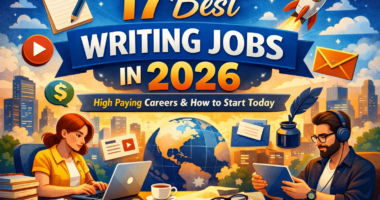 17 best writing jobs in 2026 showing high paying freelance and remote writing careers and how to start today