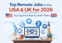 Top remote jobs in the USA and UK 2026, high-paying work-from-home careers, remote job opportunities, flexible online careers