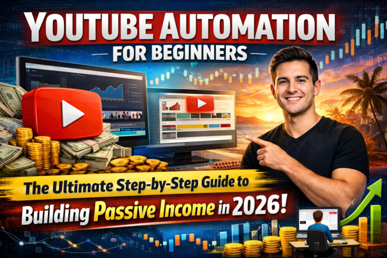 YouTube automation for beginners step by step guide to build passive income online in 2026