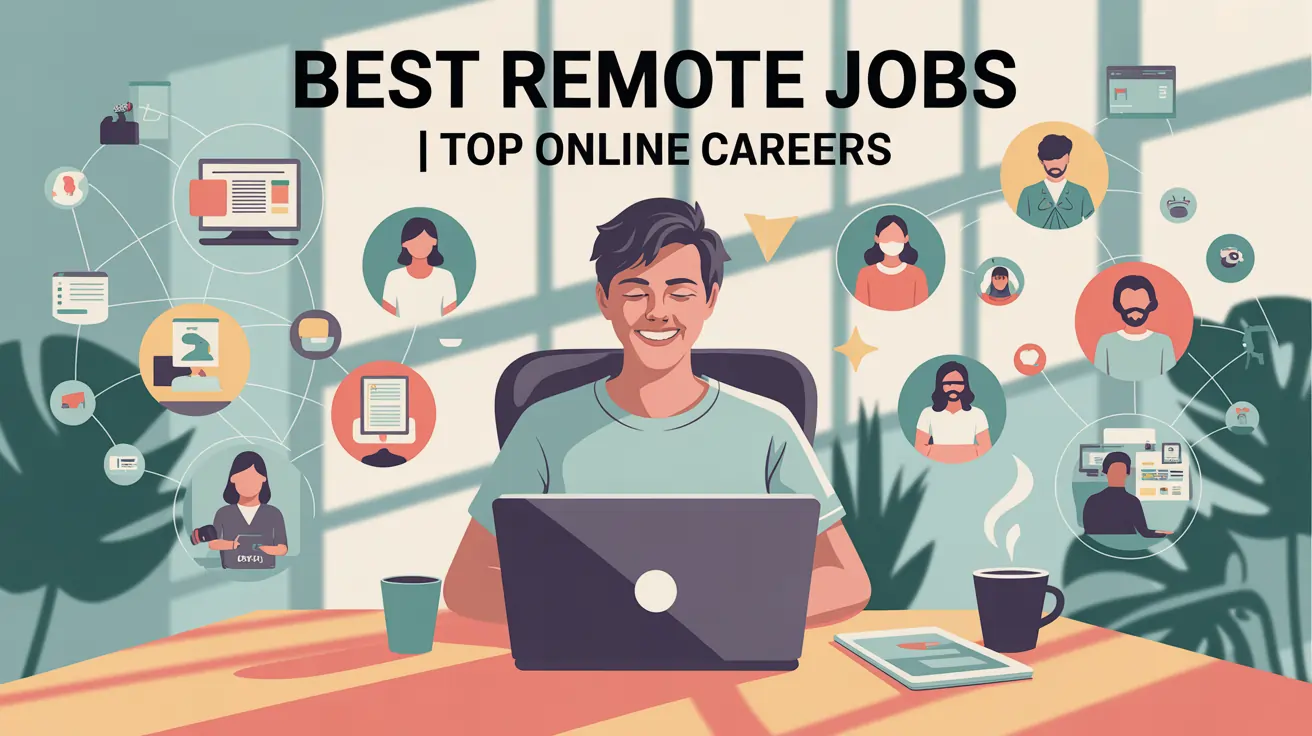 Top remote jobs in the USA and UK 2026, high-paying work-from-home careers, remote job opportunities, flexible online careers