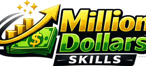 Million Dollars Skills logo representing high income digital skills and online earning opportunities