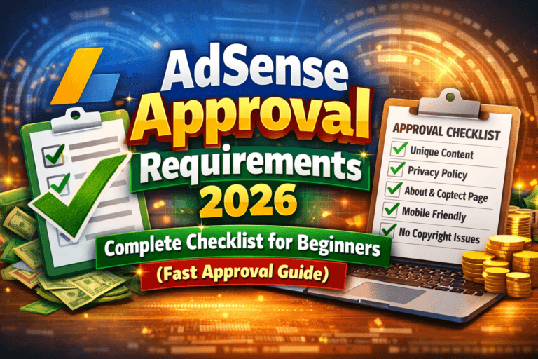 AdSense Approval Requirements