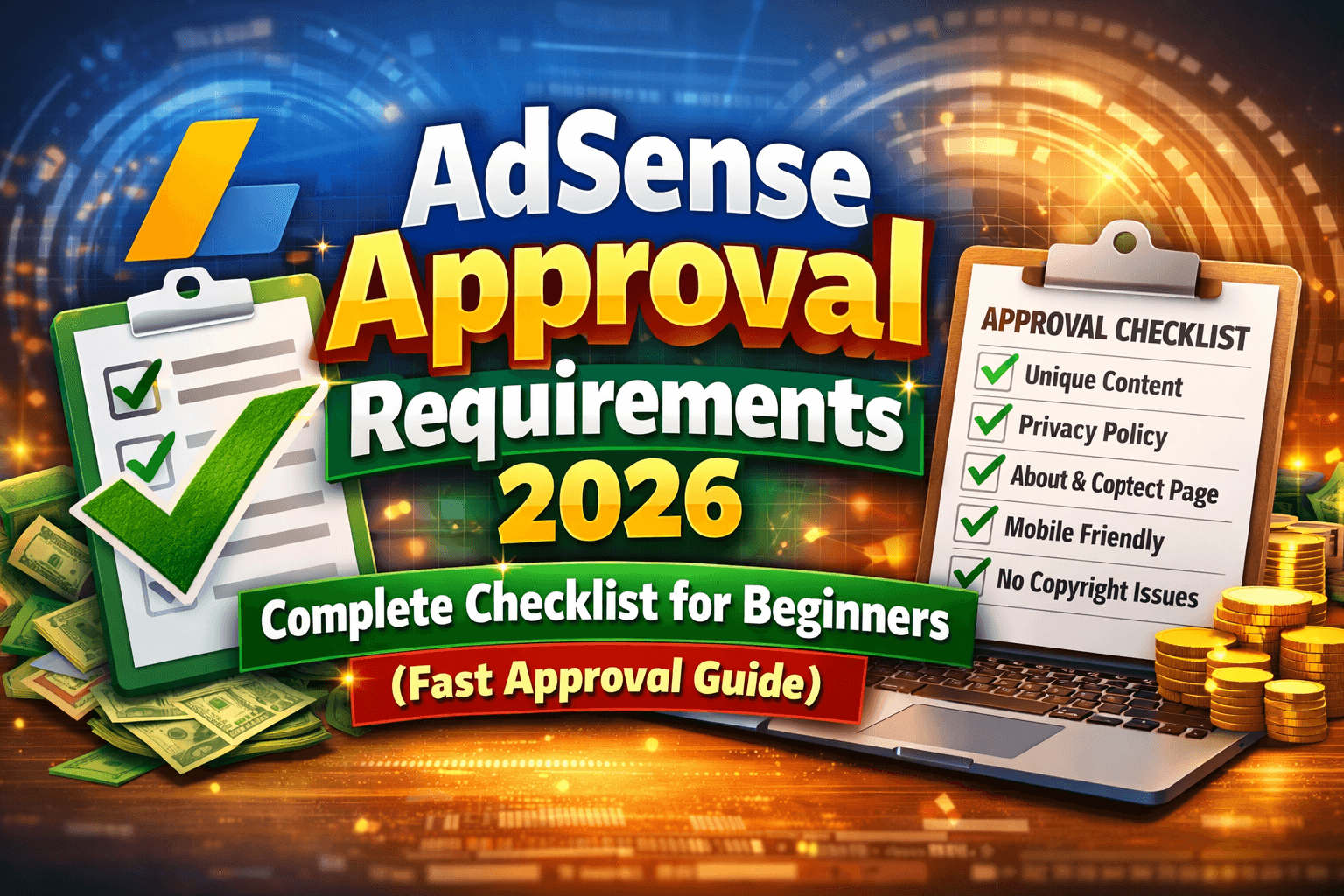 AdSense Approval Requirements