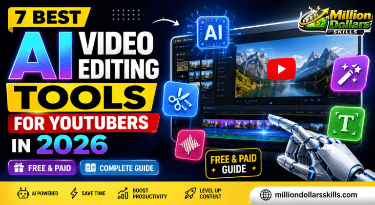 7 best AI video editing tools for YouTubers in 2026 free and paid guide