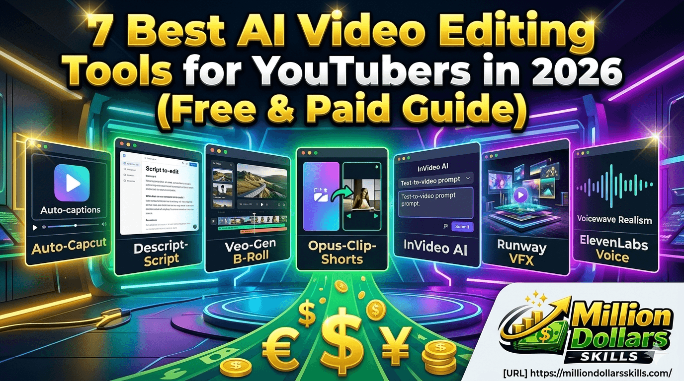Best AI Video Editing Tools for YouTubers