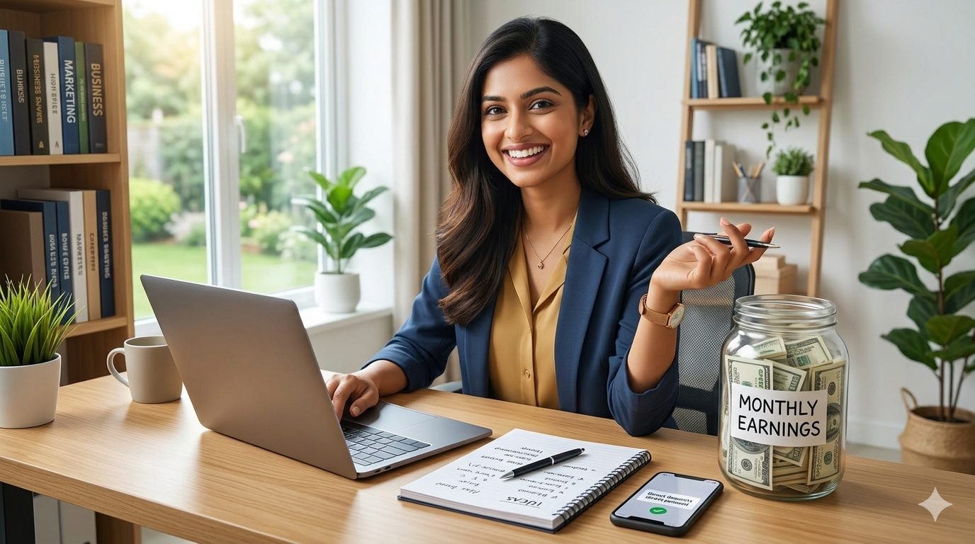 earn $1000/month online from home in 2026