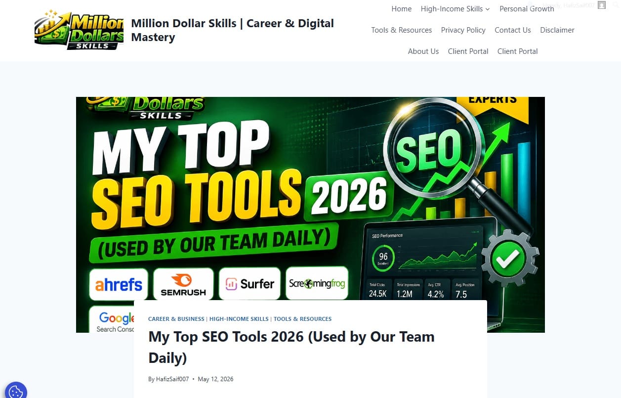 My Top SEO Tools