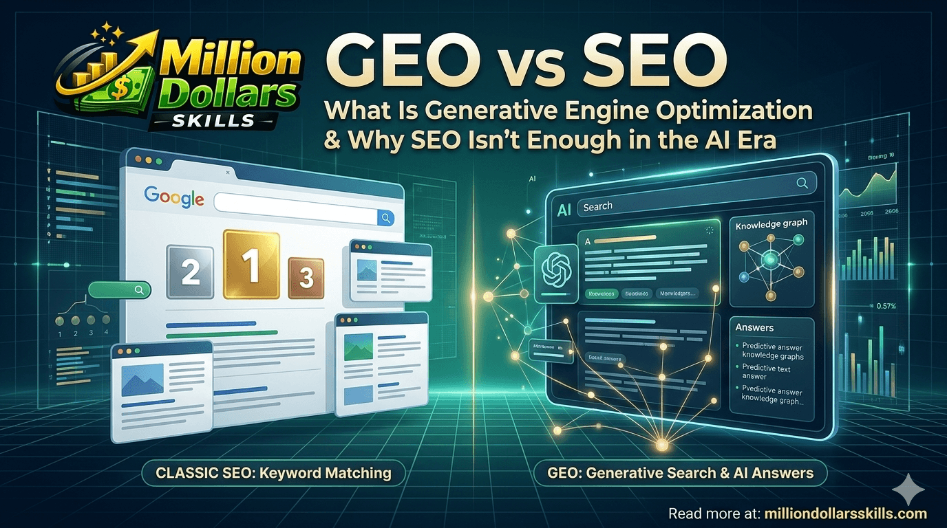 GEO vs SEO comparison