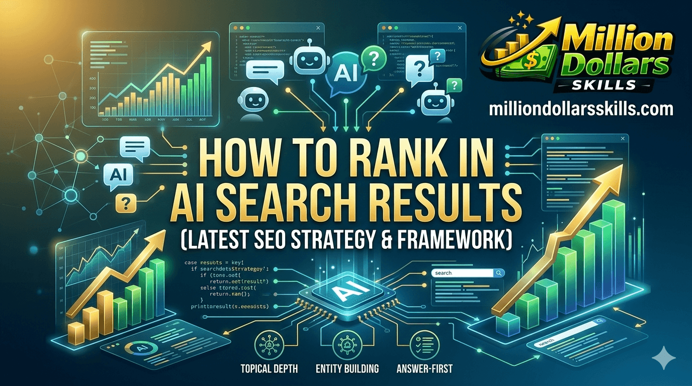 How to Rank in AI Search Results using the latest SEO strategy and AI ranking framework